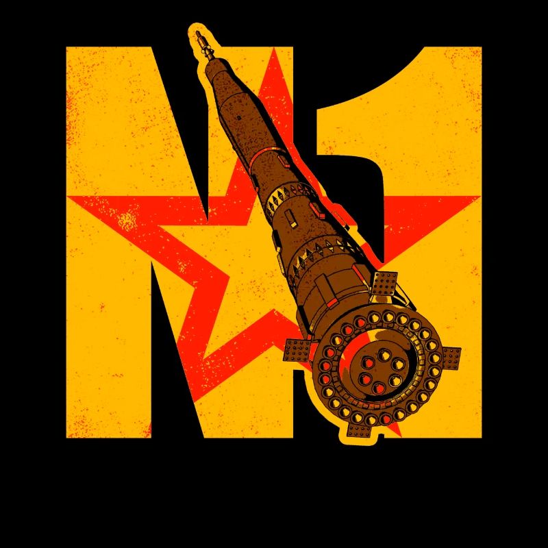 N1 Moon Rocket Soviet Union