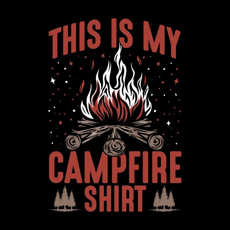 Camper This Is My Campfire Shirt Camping