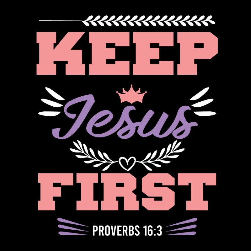 jesus first bibelvers spruch