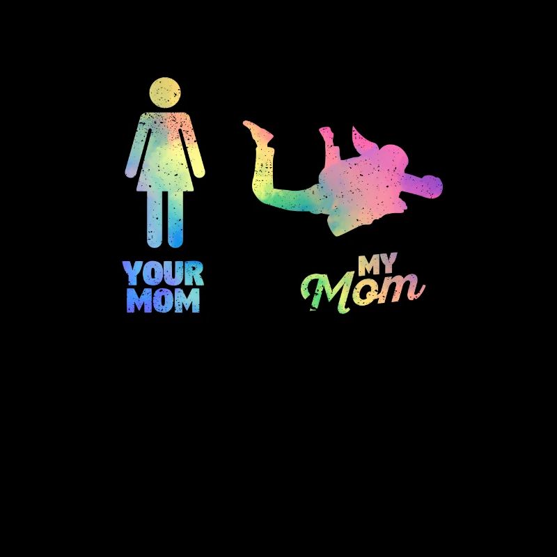 Deine Mutter Meine Mutter Fallschirmspringerin