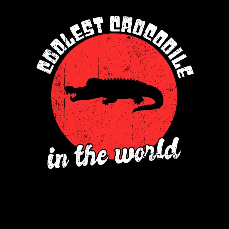 Cooles Krokodil Spruch
