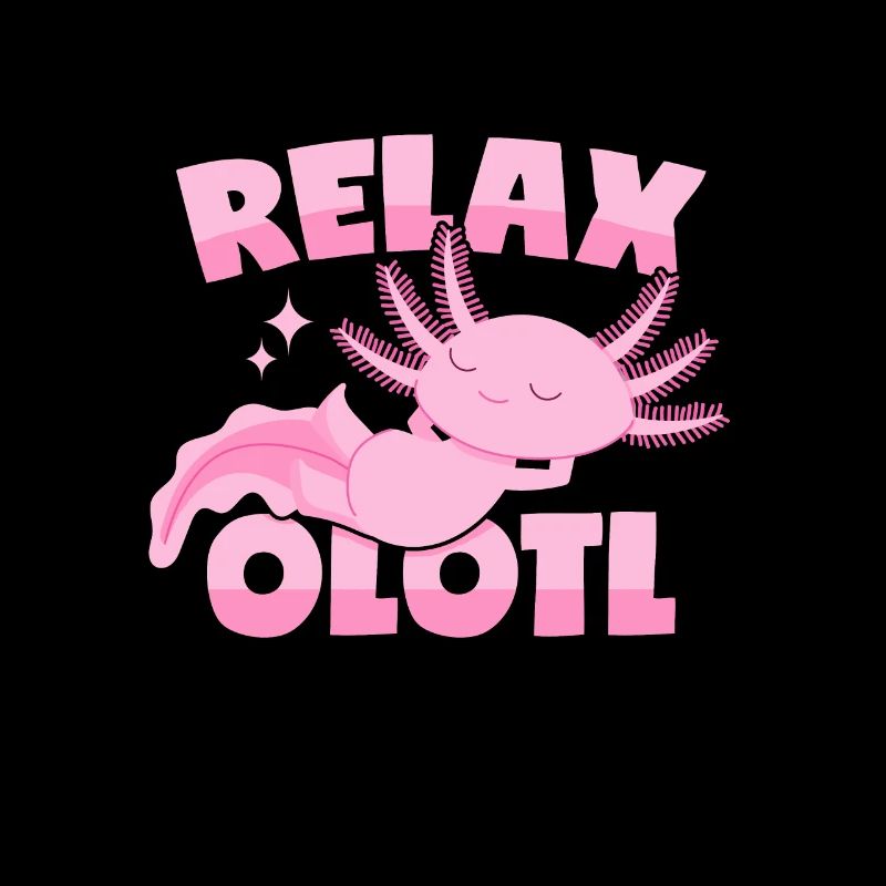 Jeu de mots axolotl relaxant: Relaxolotl