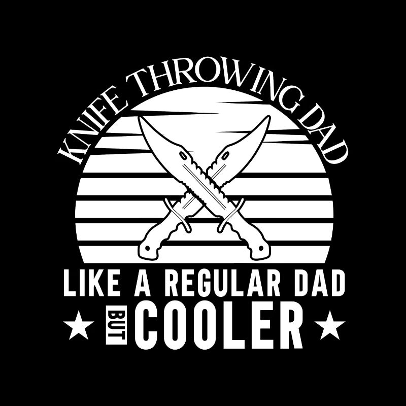 Messerwurfscheibe Geschenk Messerwerfer