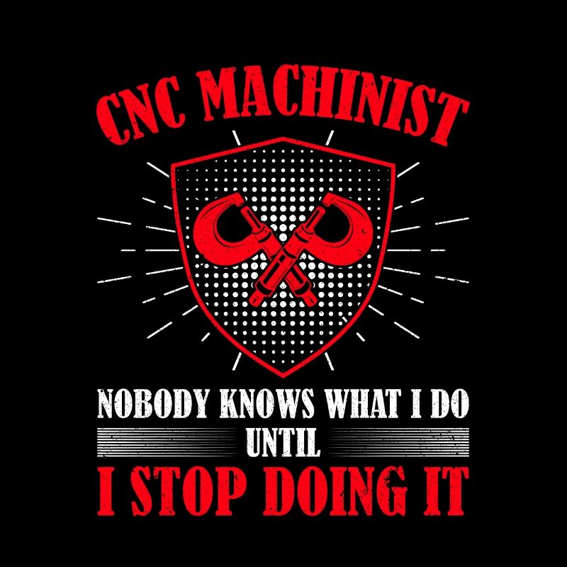 Mechanic CNC operator CNC milling cutter