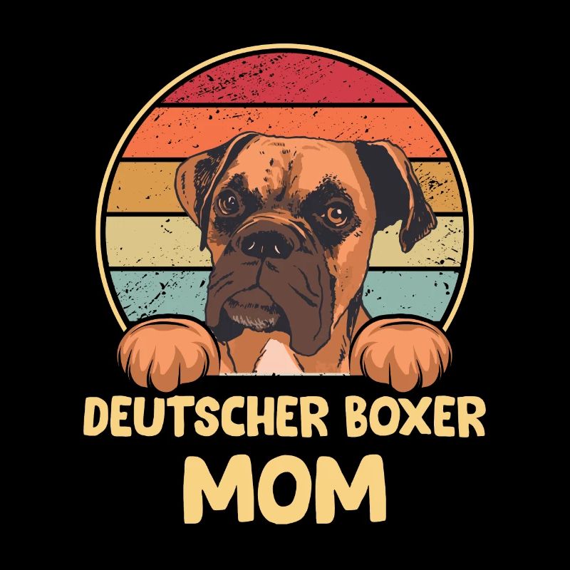 Deutscher Boxer Hund Dog Hundehalter