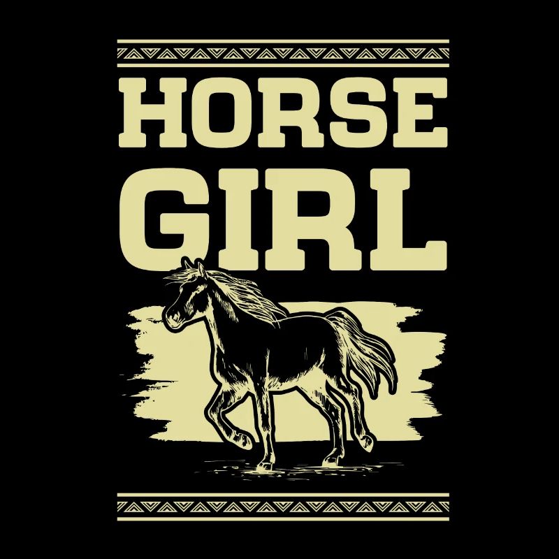 Fille à cheval