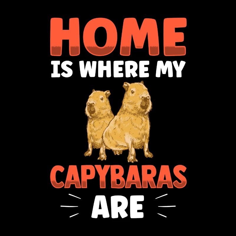 Home is where my Capybara is Capybaras