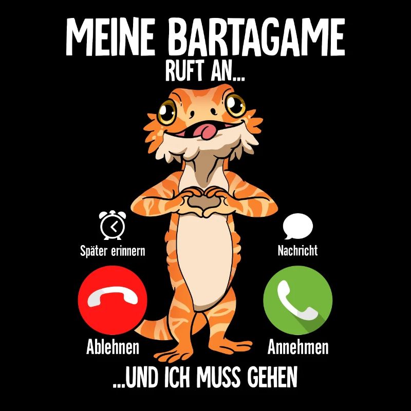 Meine Bartagame Ruft An