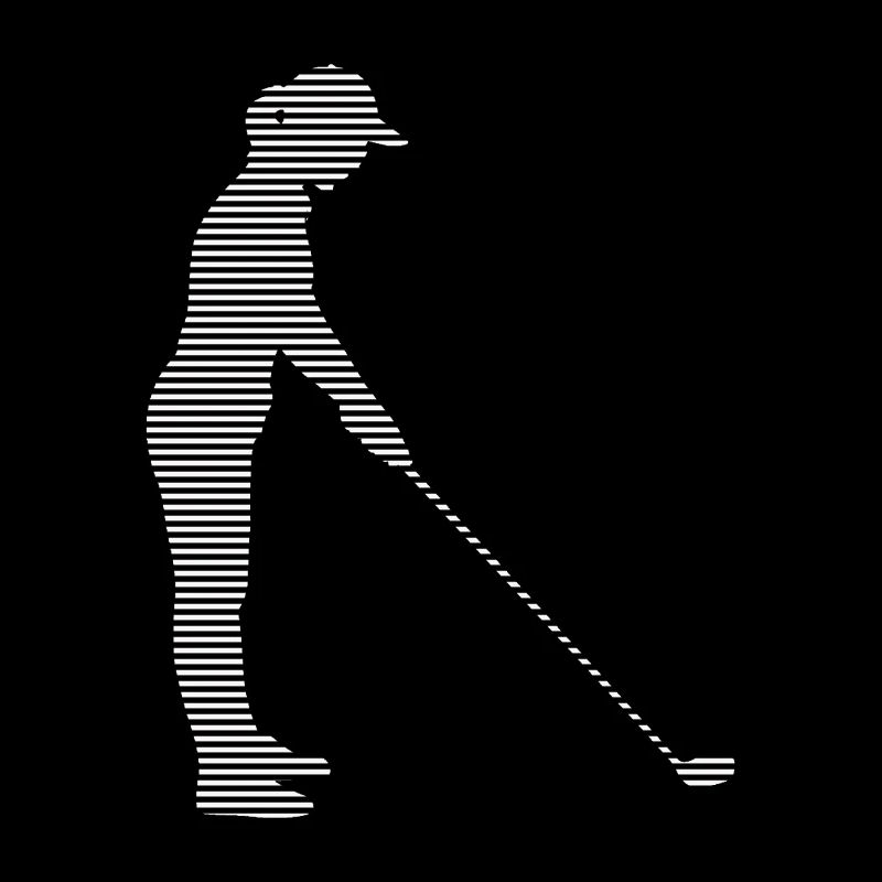 Fille de golf