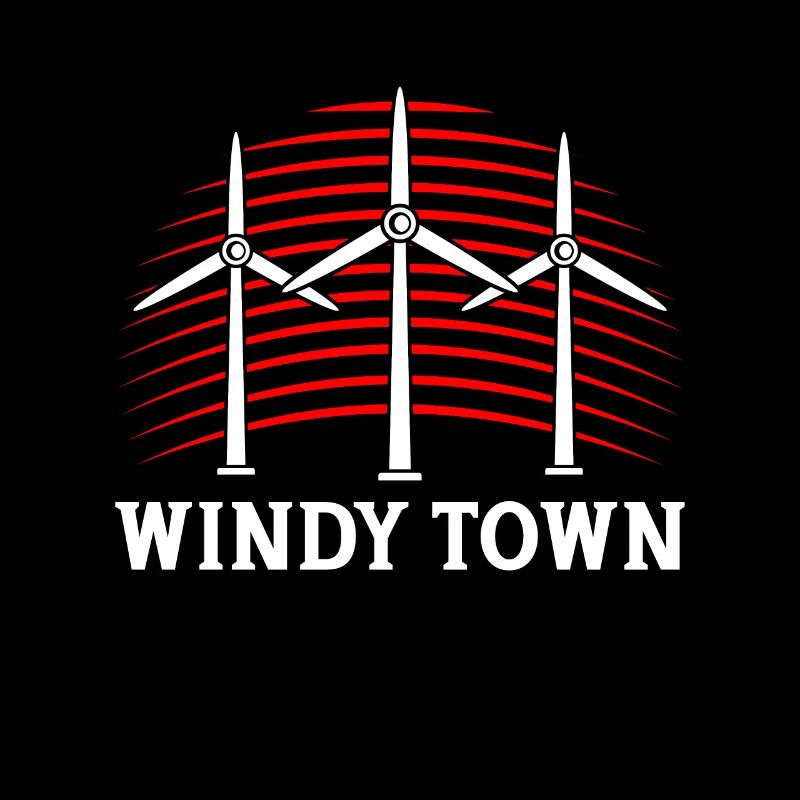 Technologie éolienne Windy Town Windmill Green Energy