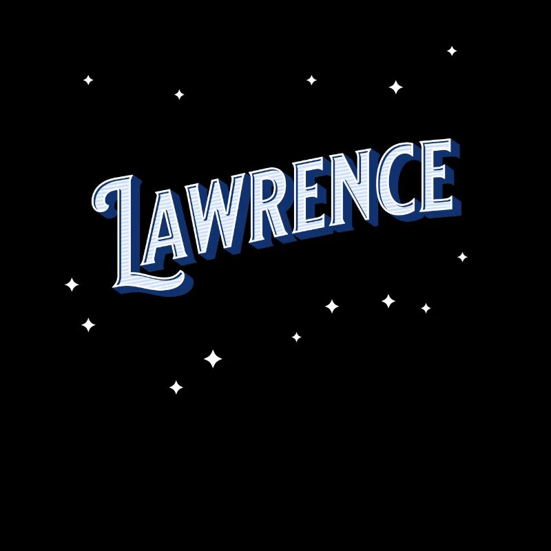 Lawrence name personalized