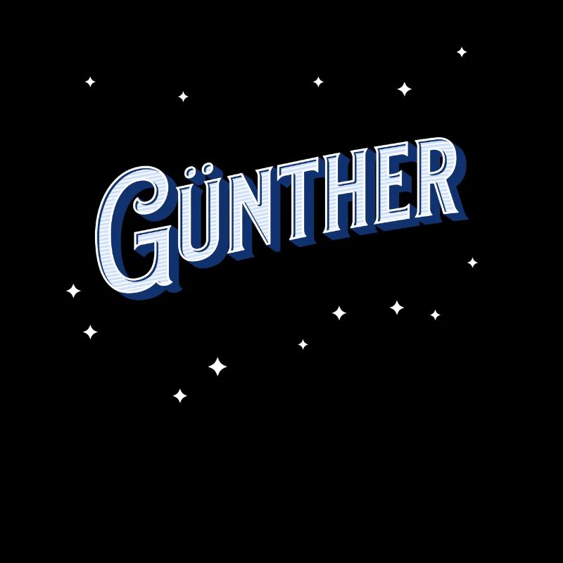 Günther's name personalized