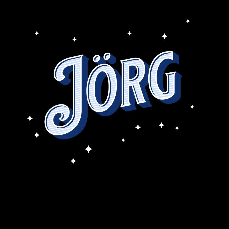 Joerg's name personalized