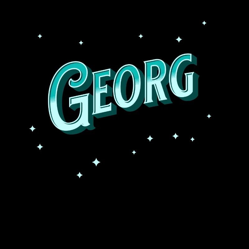 Georg's name personalized