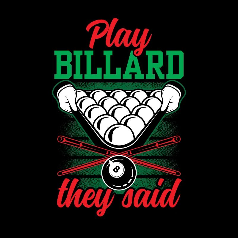 Play billiards you said player pool billiards