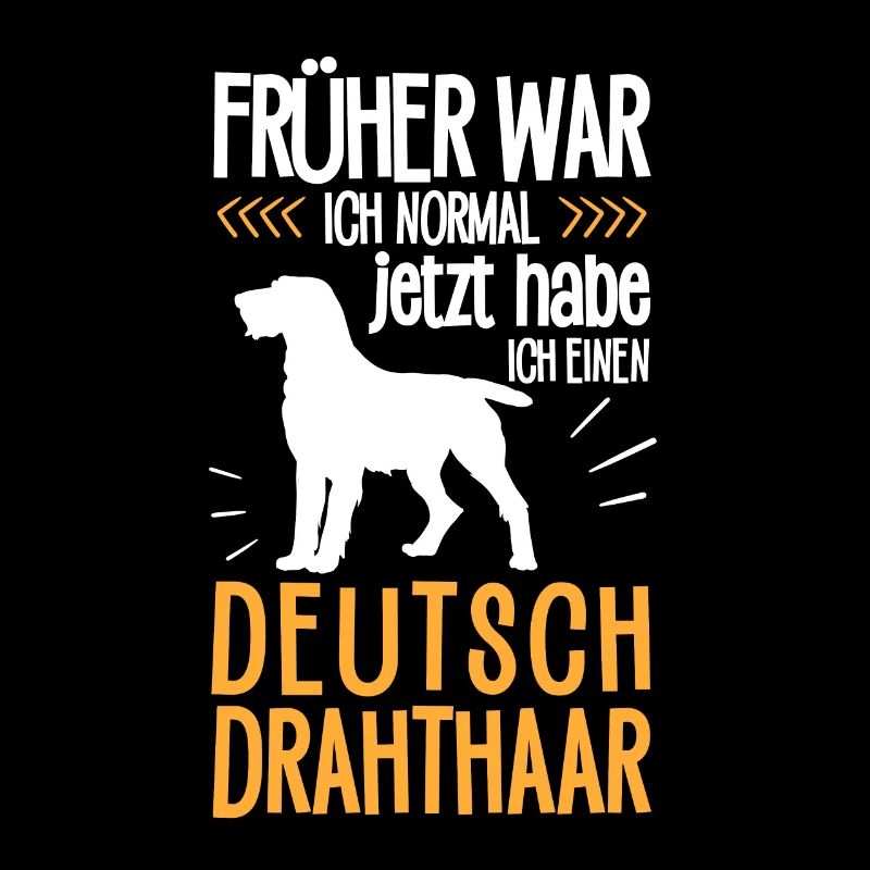 Deutsch Drahthaar früher normal Jagdhund