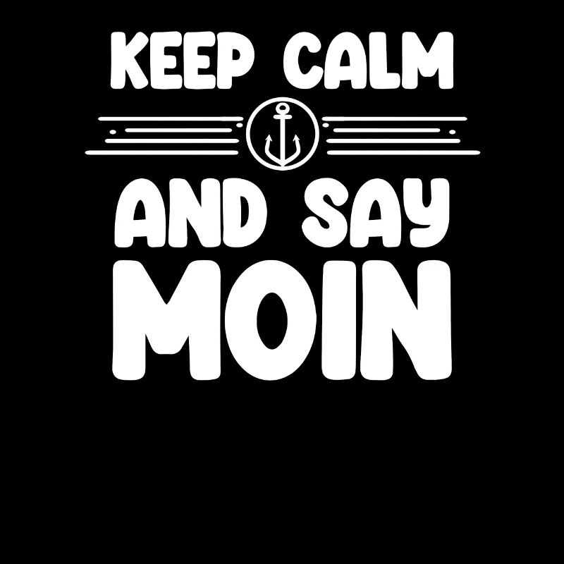 Anker Nordsee Plattdeutsch Spruch Moin