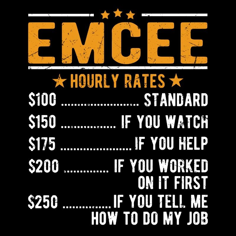 Moderator hourly wage