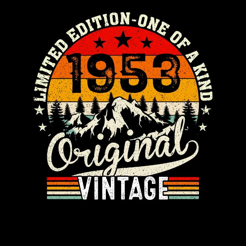 Retro Geburtstagsgeschenk 1953