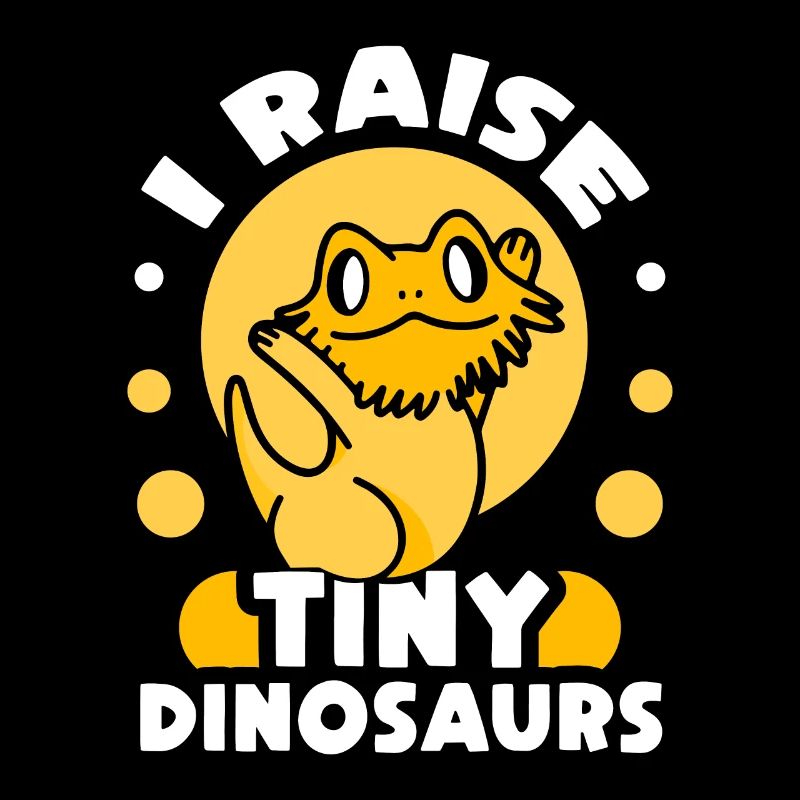 I raise tiny dinosaurs on Bearded Dragon