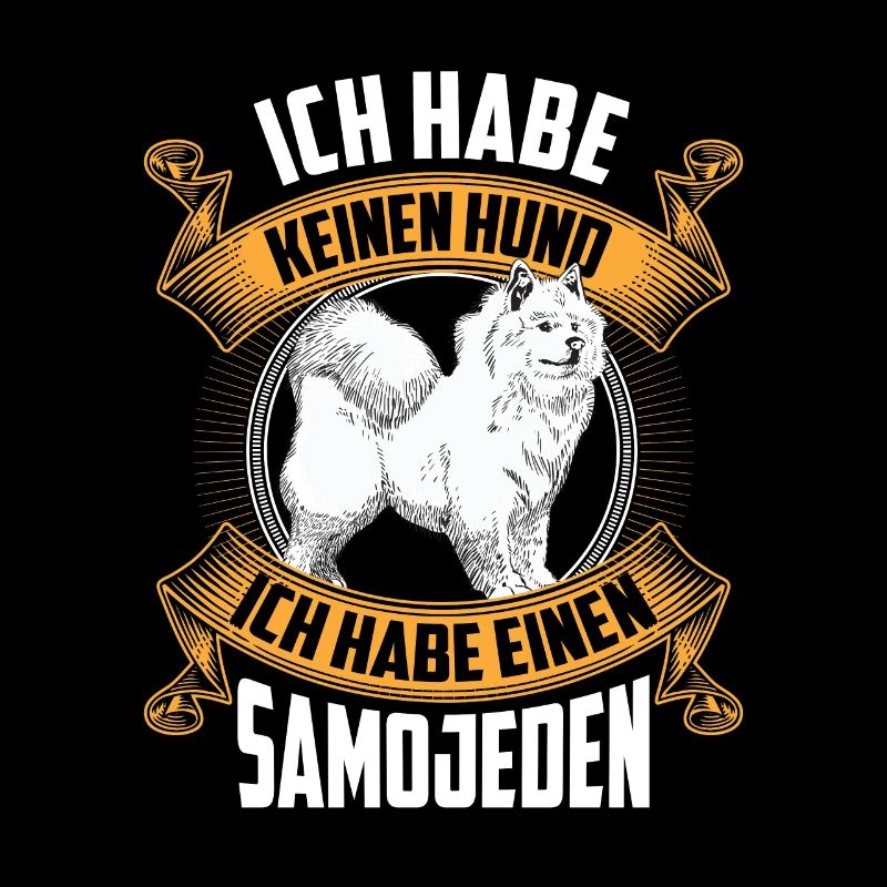 Ich habe einen Samojede Samojedenspitz