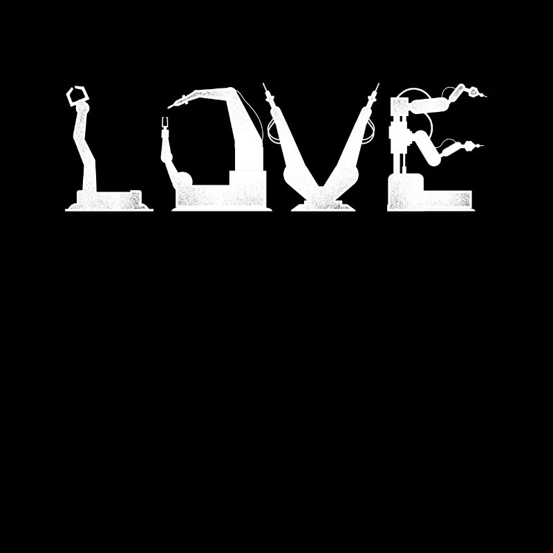 Robot Robotics Engineer Love