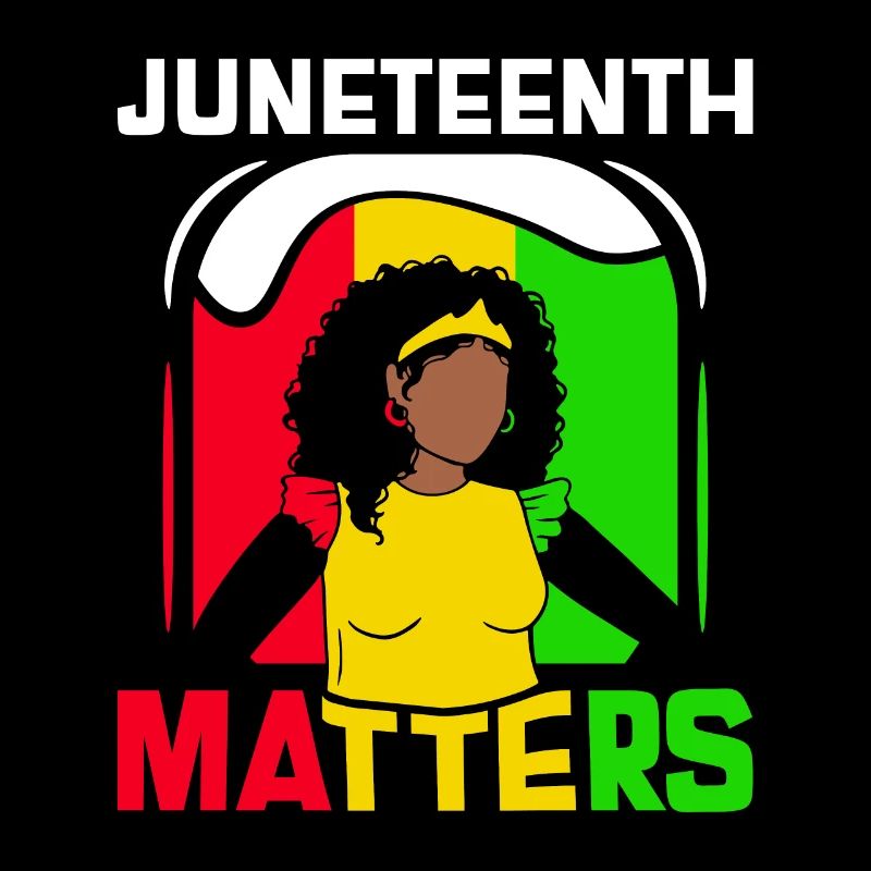 Juneteenth Matters Afro-Américain Noir 1865