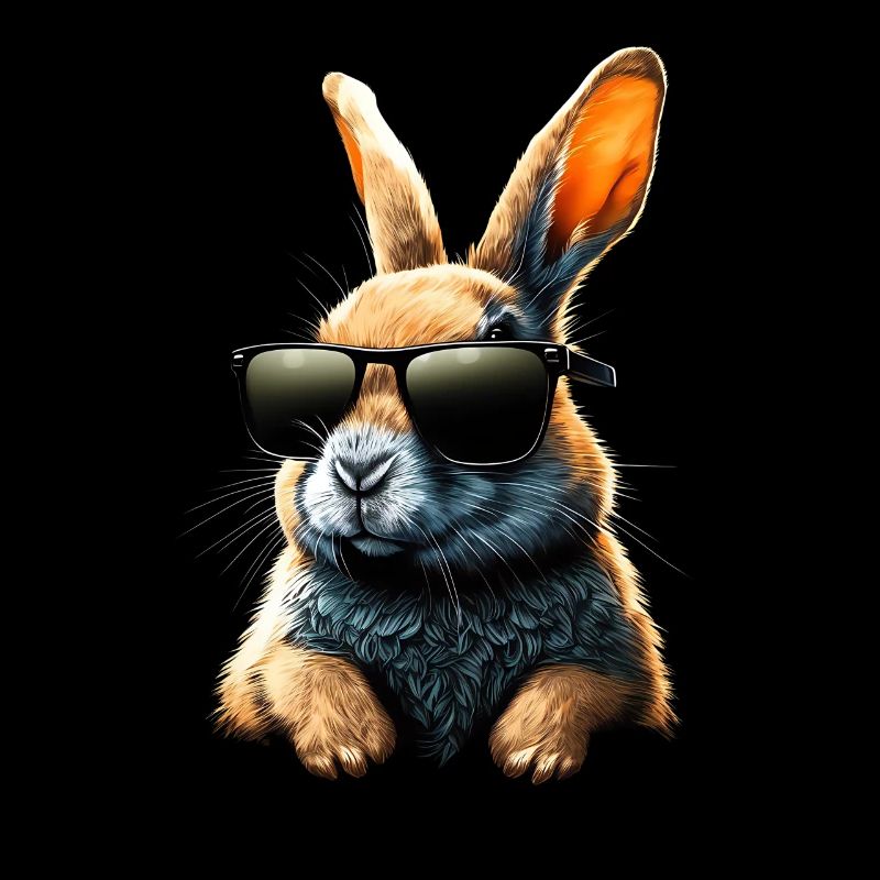 Cool with sunglasses