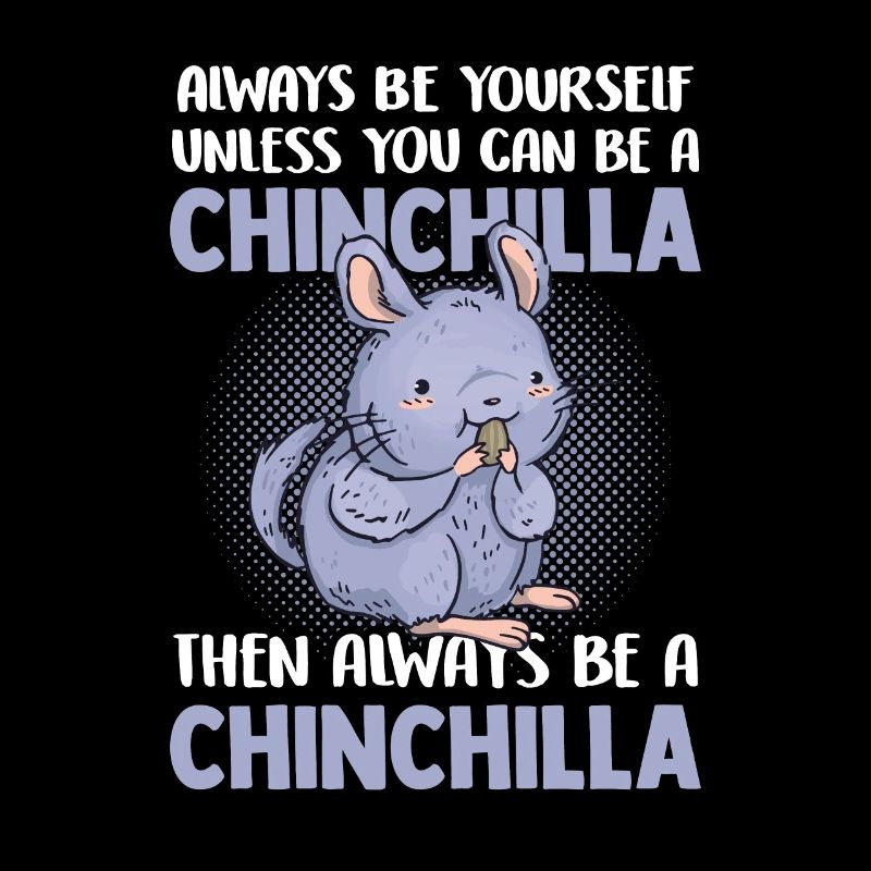 Dann sei immer ein Chinchilla Nagetier