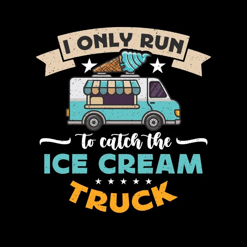 Ice Cream I Only Run To Catch Vanilla Ice Sweets