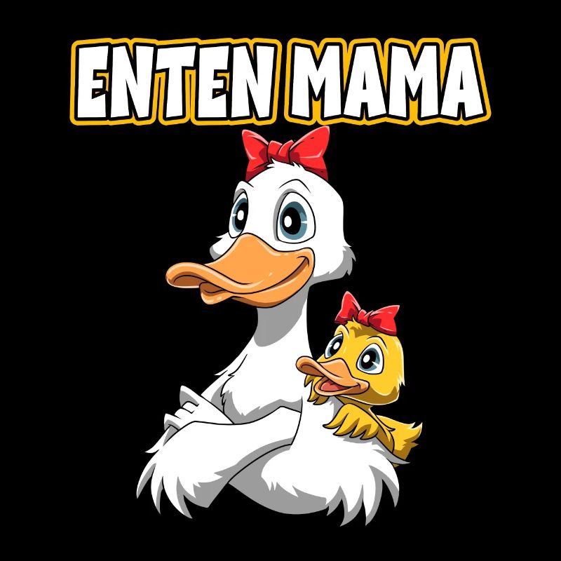 Beste Mama der Welt Muttertag Mutter Ente