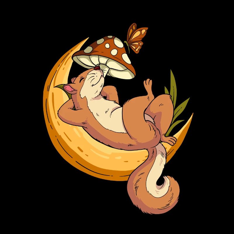 Cottagecore Eichhörnchen