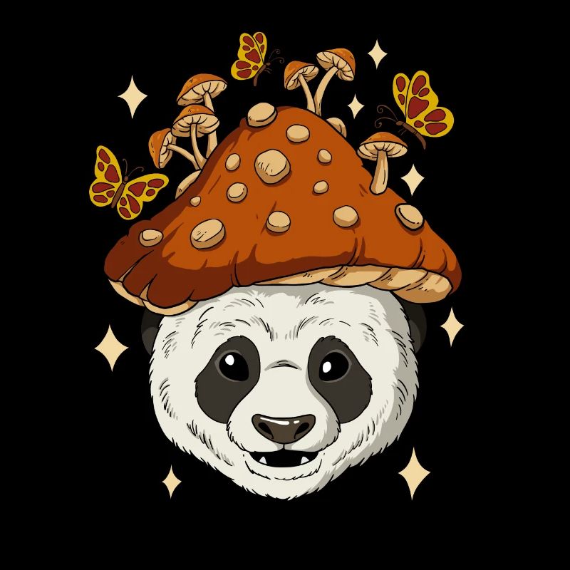 Cottagecore Panda
