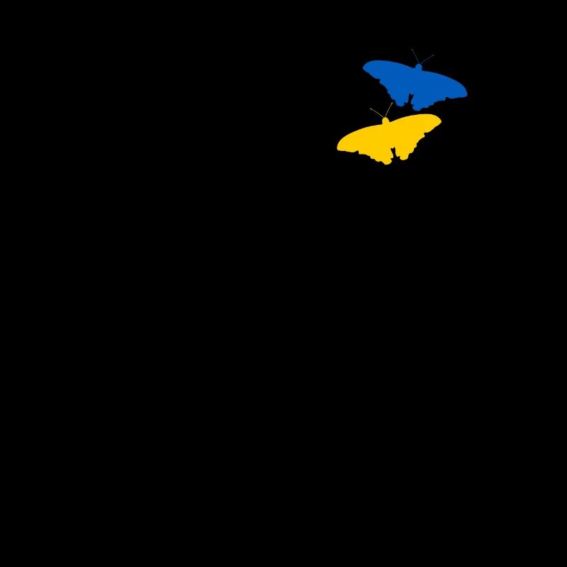 Ukraine, 2 papillons