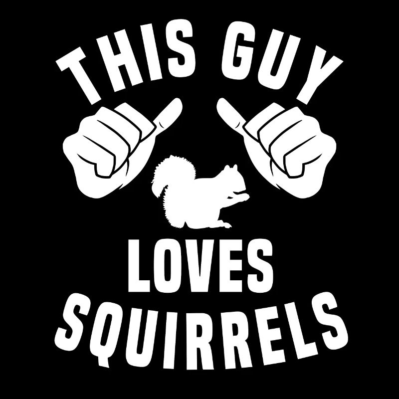 Ce gars aime les écureuils