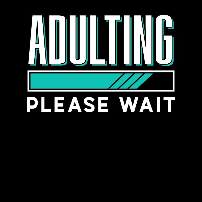 Erwachsen Werden Bitte Warten Pubertät Geburtstag