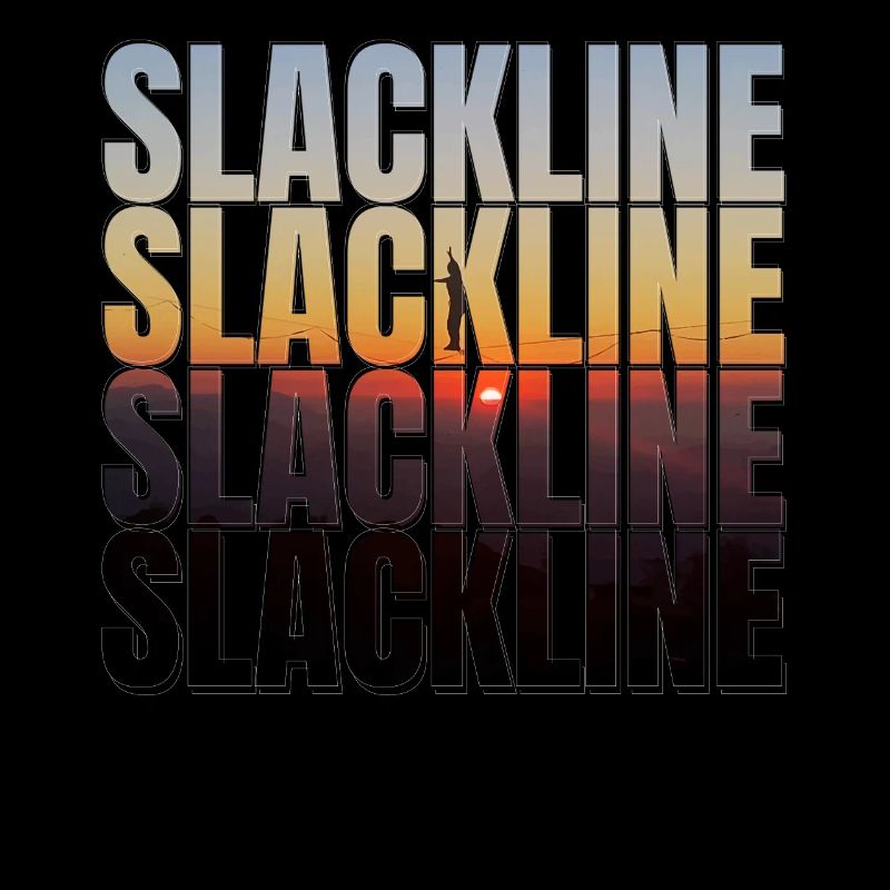 Slackline Geschenk Akrobatik Slackliner