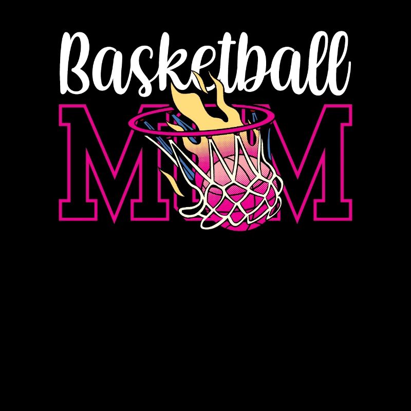 Basketball Mama Coach Équipe de basket-ball