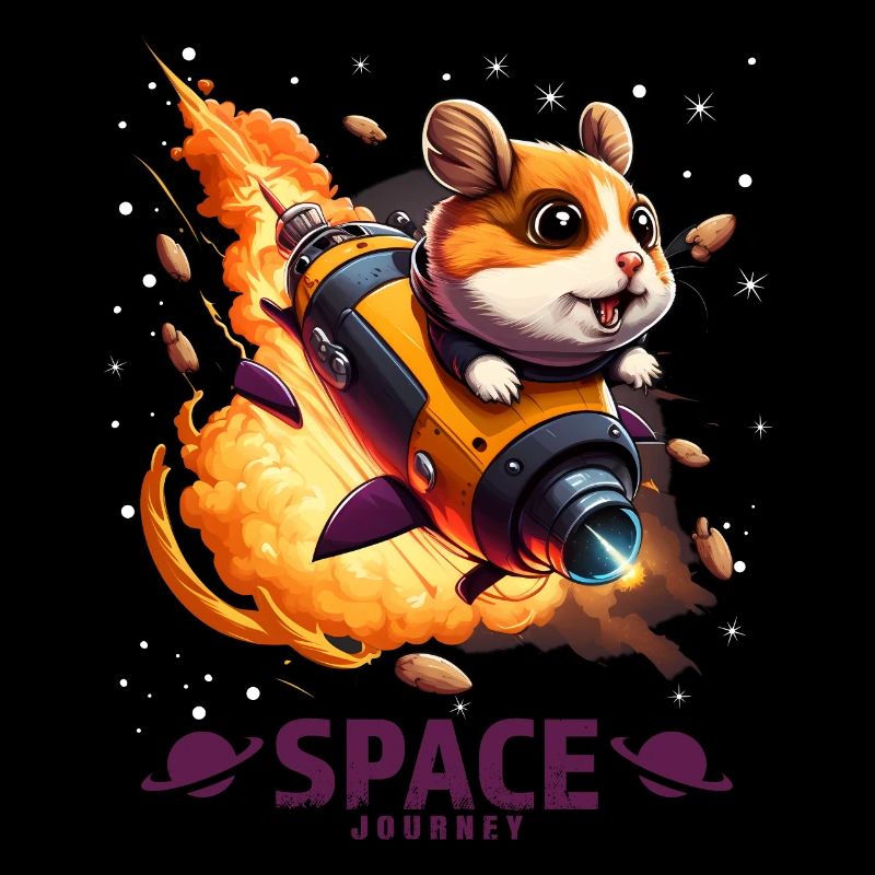 Space Hamster Hamster Lovers Space Design