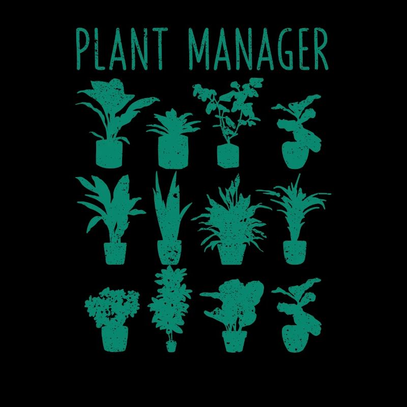Pflanzenmanager Lustiger Gartenarbeitskoch Pflanze