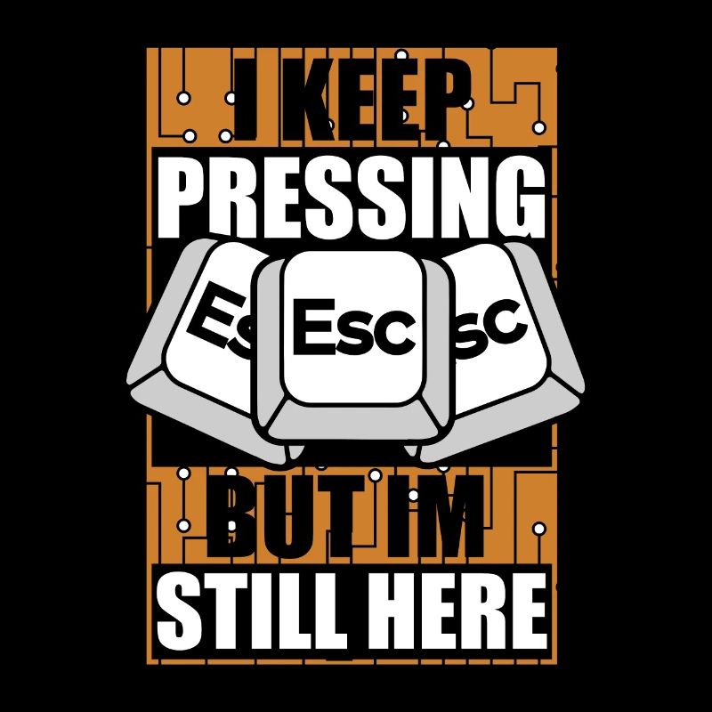 Je continue à appuyer sur esc computer scientist admin