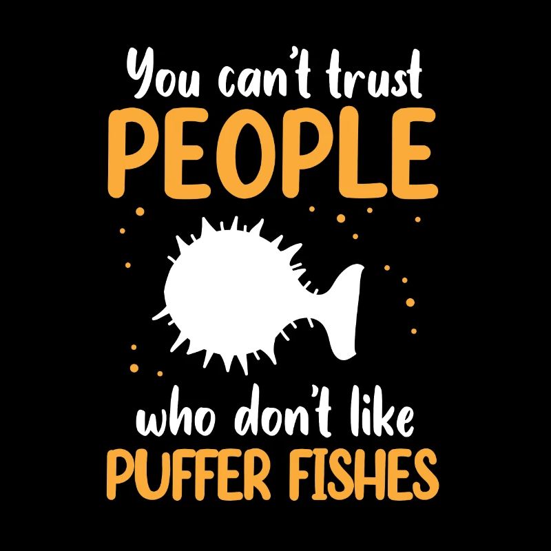 Puffer fish do not trust giant puffer fish