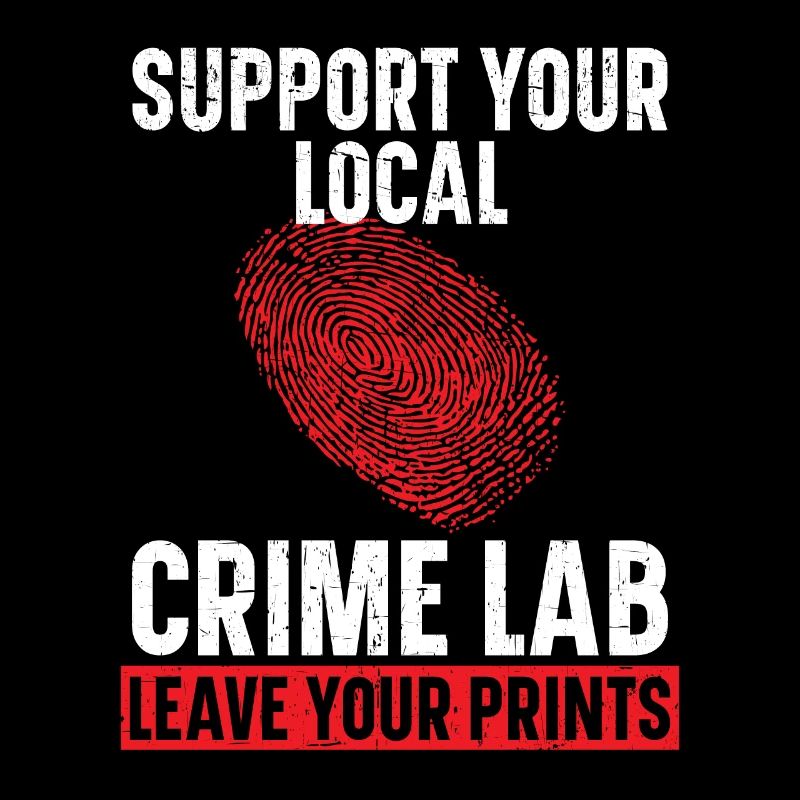 Support your local crime lab Hinterl