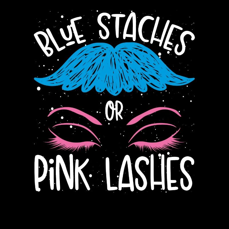 Blaue Stäbe Oder Rosa Wimpern