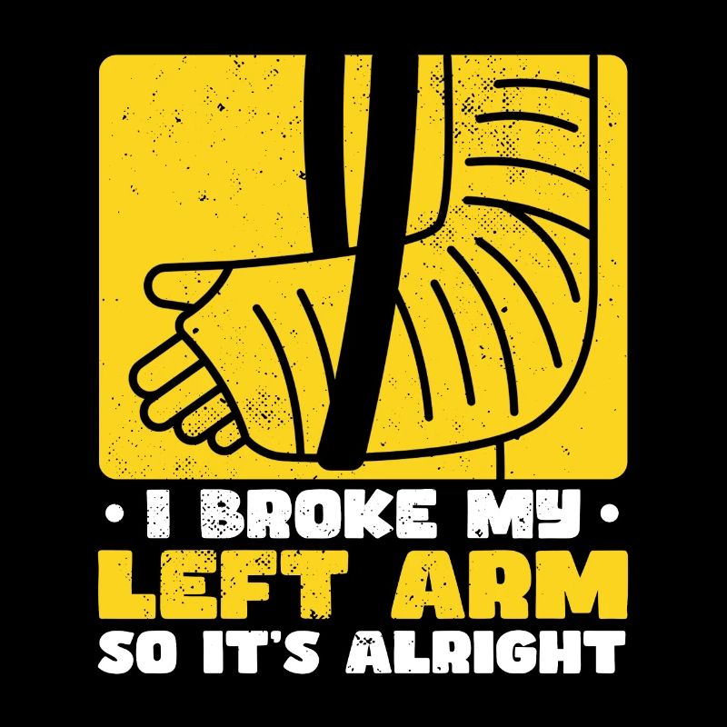 Drôle Broken Arm Elbow Poignet Main Joke