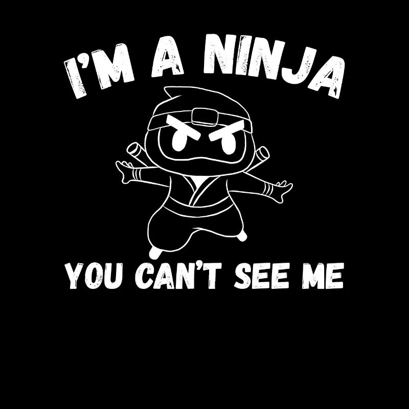 Du Kannst Den Ninja Nicht Sehen