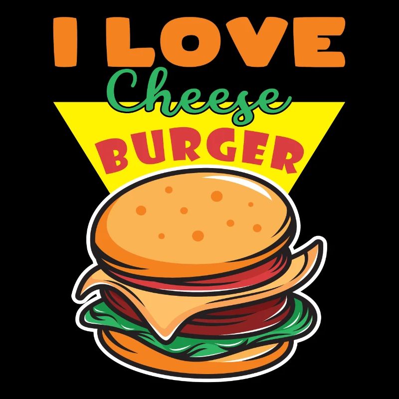 I Love Cheese Burger