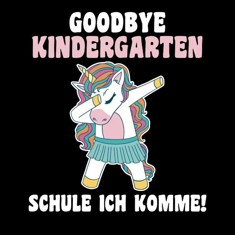 Schulkind Schulbeginn Einhorn Einschulung