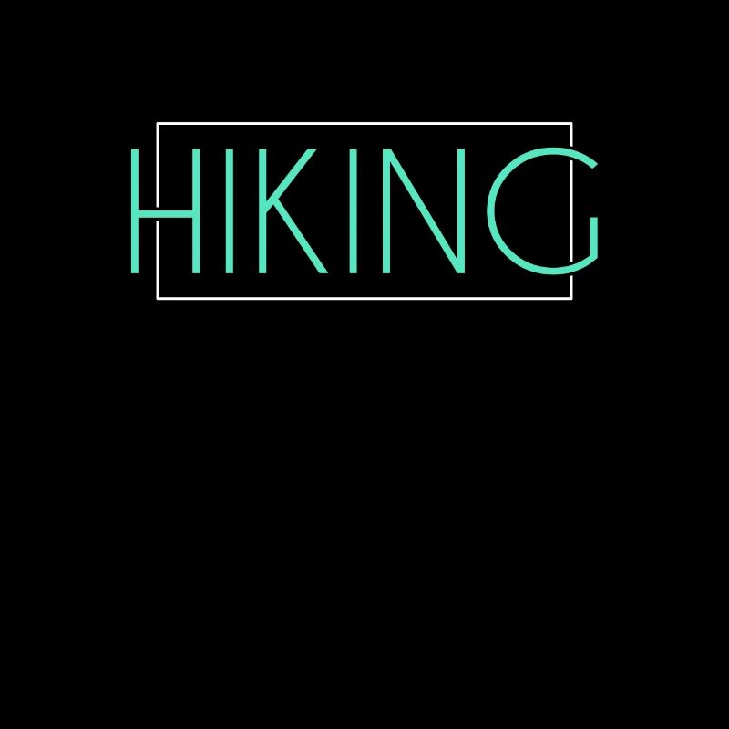 Hiking lettering