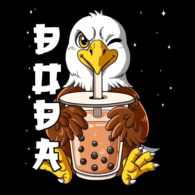 Boba Tea Eagle Bubble Tea